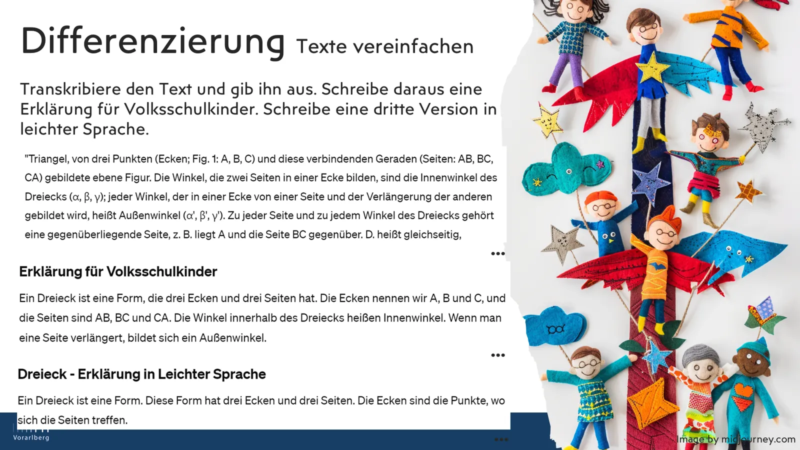 Texte vereinfachen: Leichte Sprache