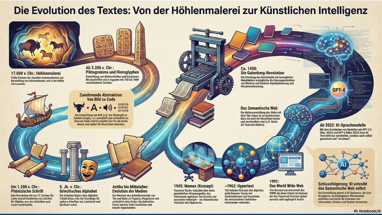 Von der Höhlenmalerei zur KI