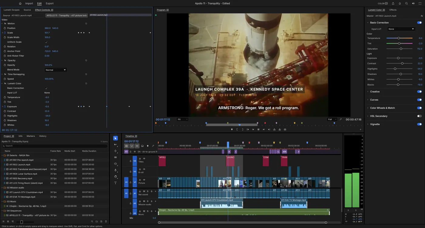 FilmCraft: Videoschnitt mit Zeitleiste
